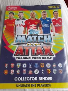 Match Attax binder 2016/17 (2008-10 cards) +90 cards