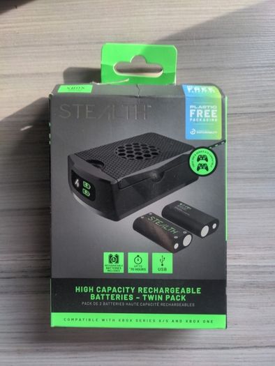 STEALTH XBOX Charger with 2 Rechargeable batteries