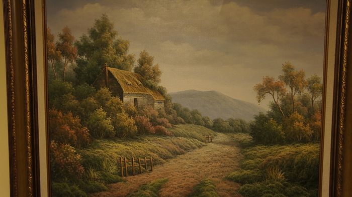Oil Painting Picture  on canvas by, P.Wilson.