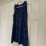 Dunnes Stores Navy Patterned Vest Top Image 4