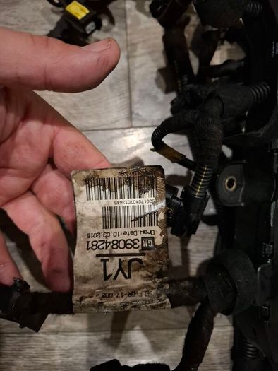 2017 Opel Zafira engine wiring loom