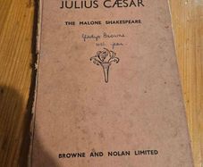Julius Caesar from The Malone Shakespeare series published by Browne and Nolan Limited.