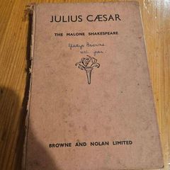 Julius Caesar from The Malone Shakespeare series published by Browne and Nolan Limited.