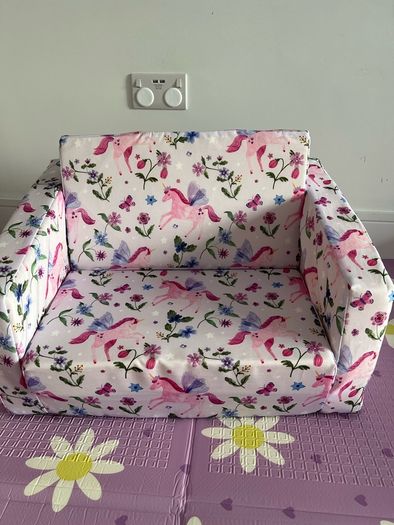 Children's fold out lounge chair