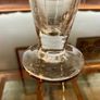 Antique Victorian Measuring Glass Beaker Apothecary Etched Marks Image 8