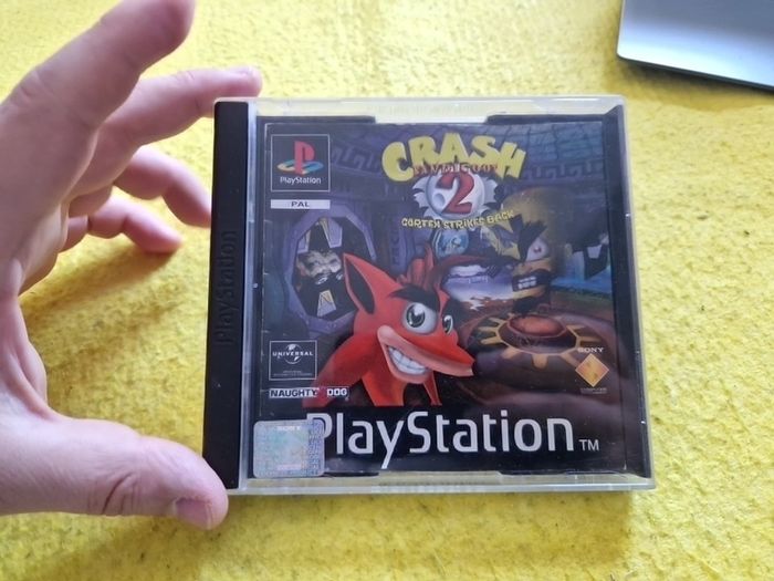 Crash Bandicoot 2 PlayStation1 Ps1 PlayStation2 Ps2 Games Original