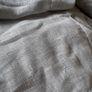 New 50cm x 34cm linen placemat in dove grey Image 8