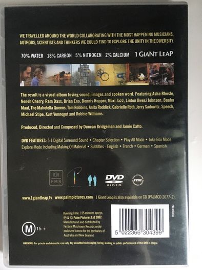 1 Giant Leap [2002] 1 Giant Leap  [Music DVD]