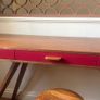 Designer Stewart Patrick Desk, Mid Century modern style Image 3