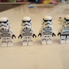 Lego star wars minifigure clone trooper 3 pieces