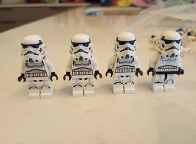 Lego star wars minifigure clone trooper 3 pieces