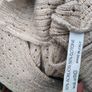 Cream Beige lightweight fine knit cardigan made in Italy Image 6
