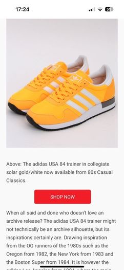 Adidas USA 84
