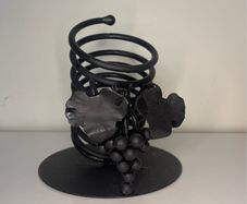Wrought Iron Decorative Heavy Wine Bottle Holder