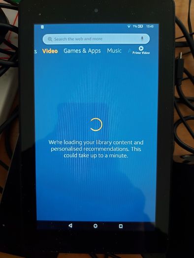 Amazon Fire 7 (7th Generation) 16 GB, Battery not holding charge, works fine plugged in when using