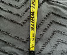 Off white lanyard