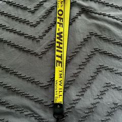 Off white lanyard