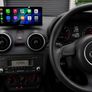Radio DDPAI M5S smart car stereo on dashboard Image 2