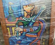 Jayne Taylor signed painting