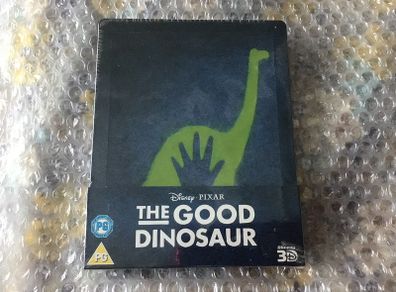 The Good Dinosaur 3D  Disc + Standard Blu Ray Limited Edition Disney Pixar Steelbook