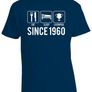 60th Birthday T Shirt, Gift for him and her, Eat Sleep Liverpool 1960 shirt, 60th Birthday Party Shirt, 60th Present - Unisex T-Shirt Image 7