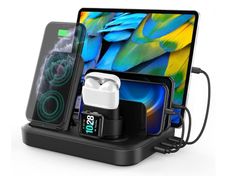 Multi-port USB Charging station 6 in 1