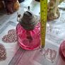 Two Old Cranberry Thumb Oil Lamps for sale, Postage Available, Image 8