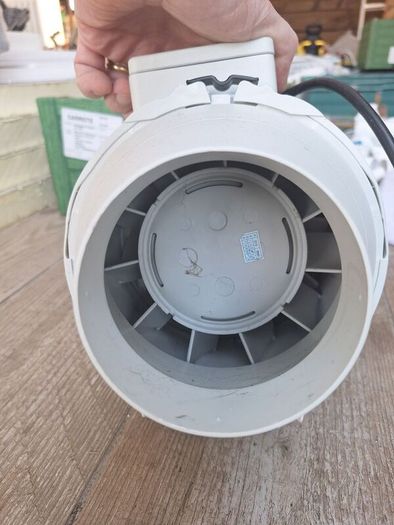 Hon&Guan HF-100P 100mm Inline Duct Fan / Extractor Fan