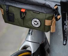 Cycling bag ULAC x AB3 Handlebar Bag  Waterproof Brand New  Dark Green