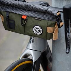 Cycling bag ULAC x AB3 Handlebar Bag  Waterproof Brand New  Dark Green