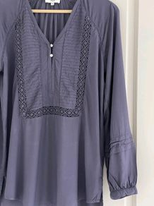 Noa Noa purple blouse top M