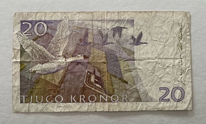 Sweden 20 Kronor Banknote