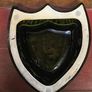 vintage Moet & Chandon shield-shaped ceramic advertising piece. Image 7