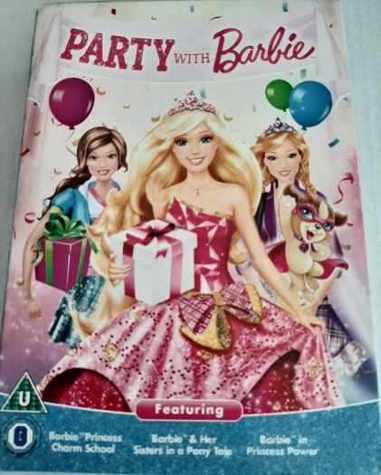 New collectable bundle Barbie Genevieve in box and 2 new DVD