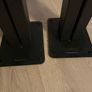 Bower & Wilkins 606 S2 speakers x2 black with STAV24 stands Image 8