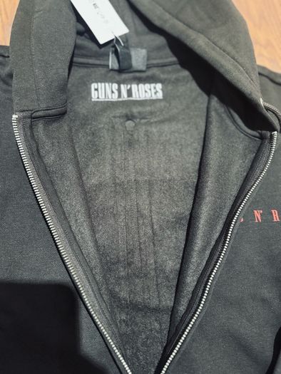Black Zip Hoodie Guns N' Roses (size XXL)