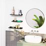 New Set of 3 Black Metal Floating Shelves - FREE P&P Image 4