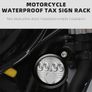 Motorcycle Tax Disc Holder Card Hanger Label Tax Disc Permit Holder for Motorbike Scooter-Exterior Free viewing Image 3