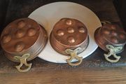 Vintage French escargot pans