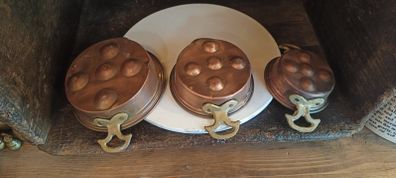 Vintage French escargot pans