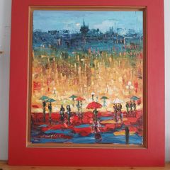framed painting