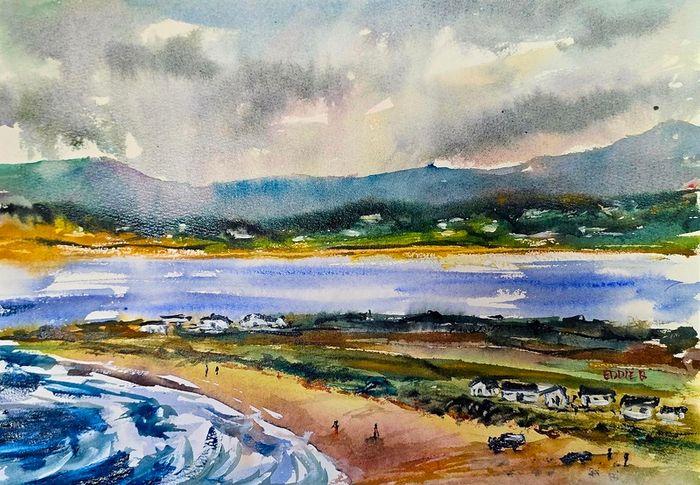 rossnowlagh watercolour