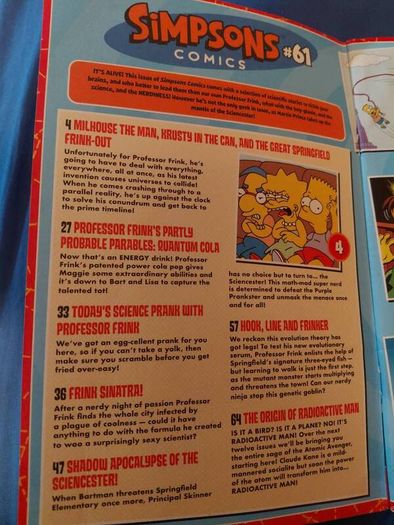 Simpsons comic
