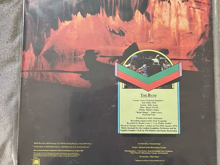 Rick Wakeman Journey to the centre of the Earth lp