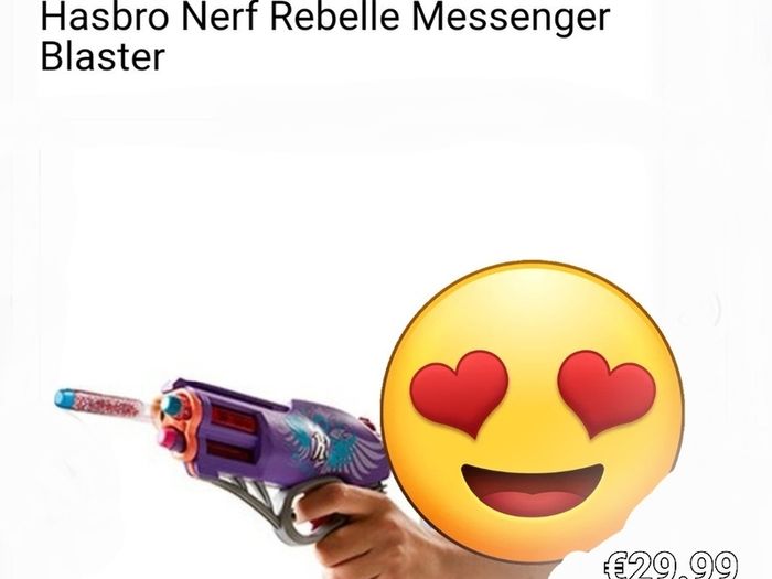 Nerf Rebelle messenger (605) 1