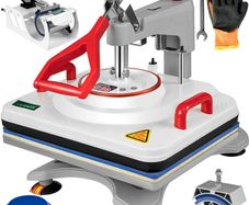 Multifunction Heat Press + A4 Sublimation Printer & Supplies