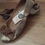 BNWT Snake print pumps Image 2