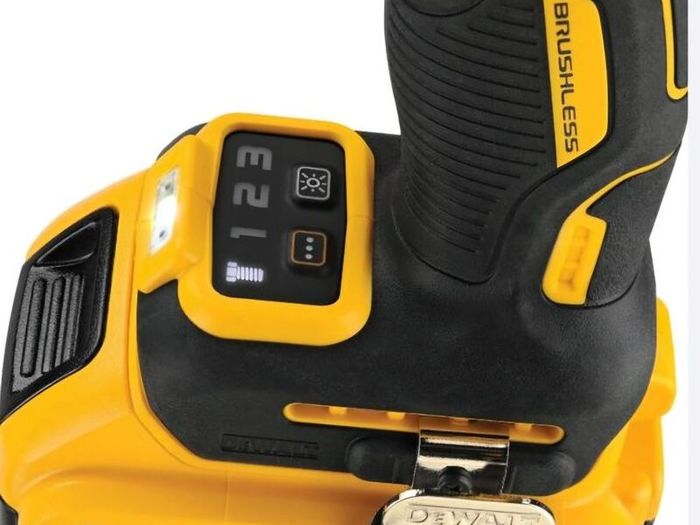 DeWALT 18V XR Cordless Brushless Triple Source Inflator Air Pump Compressor. DeWALT 18V XR Cordless Brushless Impact Wrench 1/2 Inch Drive. DeWalt 18V XR Cordless Brushless Chainsaw Pruning Saw