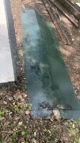 9 heavy duty roof flashings 9ft2 green coated
