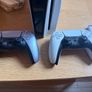 PlayStation 5 Disc with 2 Controllers and Ghost of Yotei Image 3